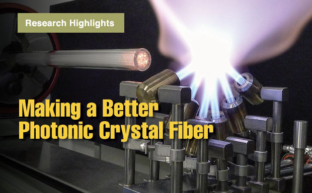 Article title: Making a Better Photonic Crystal Fiber