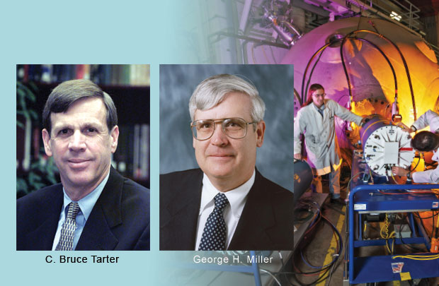 Former Laboratory Directors C. Bruce Tarter and George H. Miller