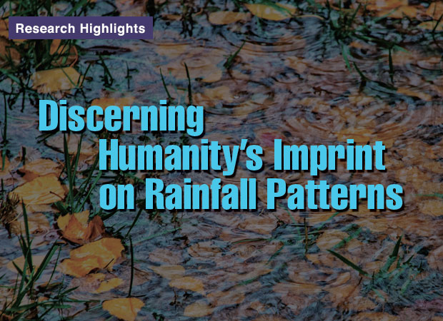 Article title: Discerning Humanity's Imprint on Rainfall Patterns
