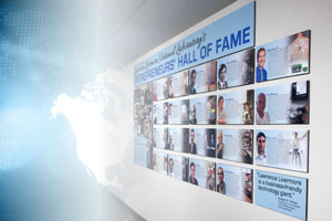 The Entrepreneurs’ Hall of Fame, in Lawrence Livermore’s Industrial Partnerships Office (IPO), recognizes successful entrepreneurs and their achievements.