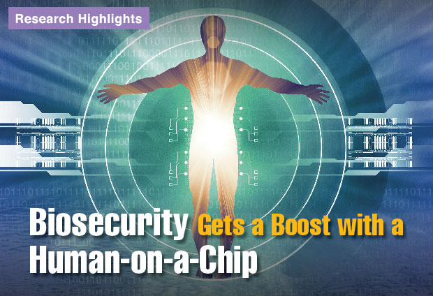 Article title: Biosecurity Gets a Boost with a Human-on-a-Chip