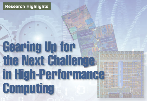 Article title: Gearing Up for the Next Challenge in High-Performance Computing