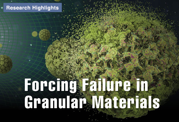 Forcing Failure in Granular Materials