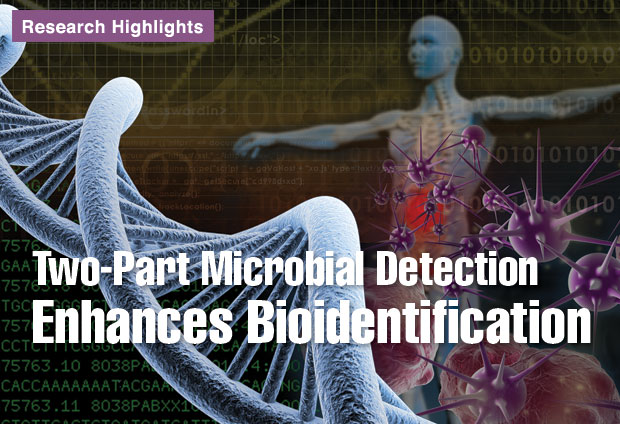 Article title: Two-Part Microbial Detection Enhances Bioidentification