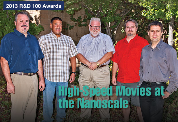 Article title: High-Speed Movies at the Nanoscale; photo of the MM-DTEM development team.