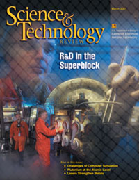 March 2001 S&TR Cover