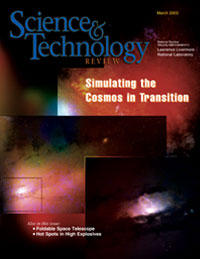 March 2003 S&TR Cover