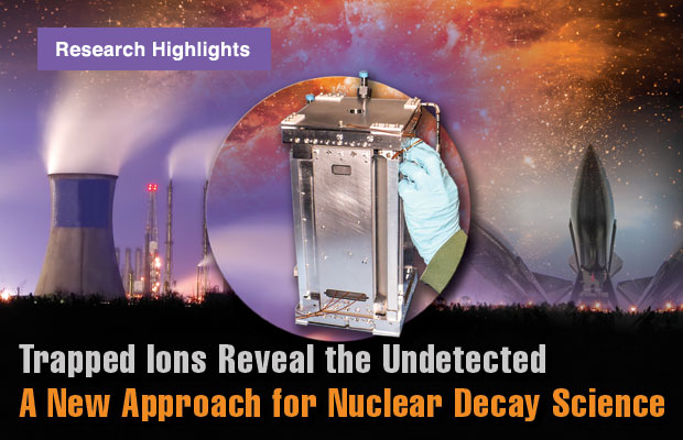 Article title: Trapped Ions Reveal the Undetected: A New Approach for Nuclear Decay Science.